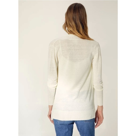 Wilfred | Flaubert Cardigan Sweater Cream White Size Small Aritzia - Picture 3 of 8